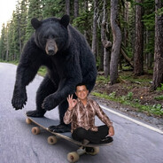 Oso patinador latino