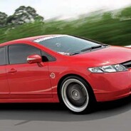 civic SI Vermelho