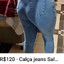 R$120-Calça jeans