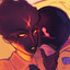 Paradox&Haze kissing yay