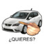 Seat Ibiza Fumando Porro