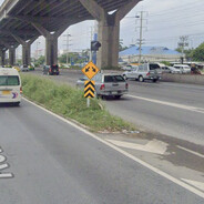 traffic island