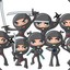 About 30 Ninjas