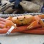 A Crab Smoking a Cigarette