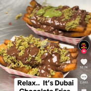 relax, its dubai chocolate fries