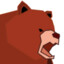 Red Grizzly Bear