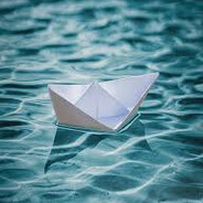 small paper ship