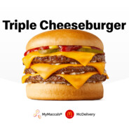 Triple Cheeseburger