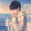 浪漫给予日落