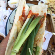 大蒜拌姜卷生葱