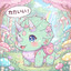 kawaii triceratops