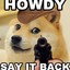 Howdy doggo