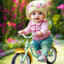 Baby On A Bicycle