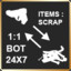 Items ⇄ Scrap