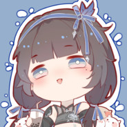 月之森蓝发金瞳美少女