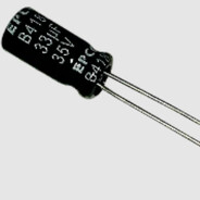 Capacitor Eletrolítico 33uf35v