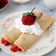 Strawberry Crepe