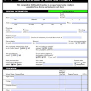 Job Application