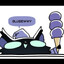 A blueberry