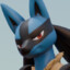 Tall ass Lucario