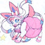 Angel Dust the Sylveon