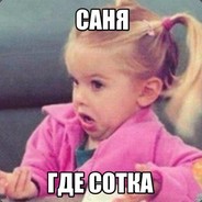 САНЯ, ВЕРНИ СОТКУ