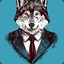 business wolf