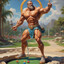 Gottgleicher Minigolf Adonis