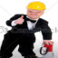 stock image construction worker