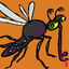 Mosquito Com Hiperfoco em Gay