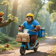 狗熊岭的外卖佬