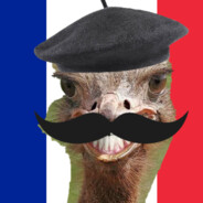 Suspiciously french ostrich
