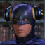 60&#039;s Batman with Bat-headphones