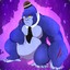 Purple Gorilla Named Mike
