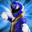 blue power ranger