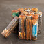 rusty old battery in urethra