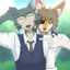 Legoshi and Anon Fox - Beastars