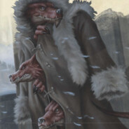 3 kobolds in a coat