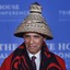 Obama with a funny hat