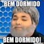 Bem dormindo