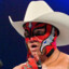 Rey Mysterio in a 10 gallon hat