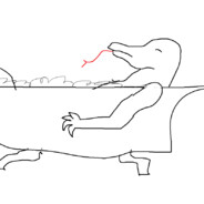 bathedlizard