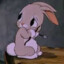 bunny sad
