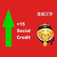 Social credit +10000000000
