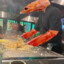 Shrimp, fryer of rice