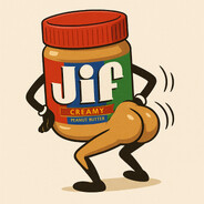 JIF creamy peanut butter