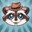 A Cowboy Raccoon