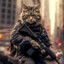 cat with da gun