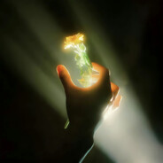 银杏树下的花儿