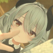 有着穹妹一样的双马尾